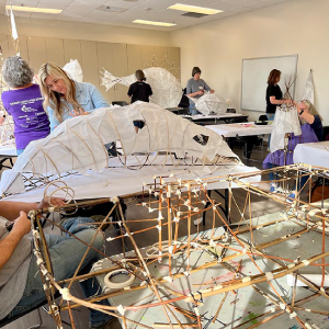 large scale lanterns in progress