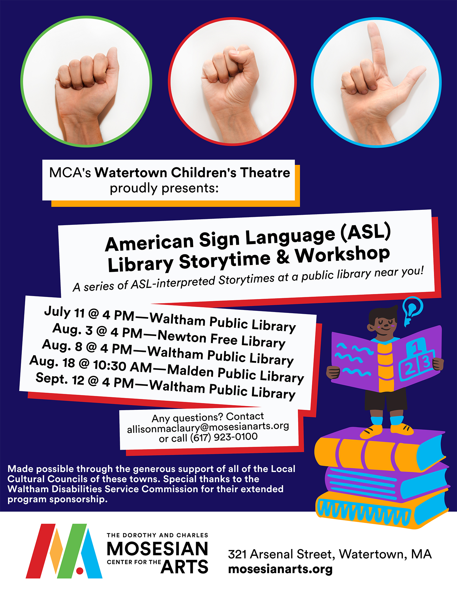 ASL Storytime Flyer