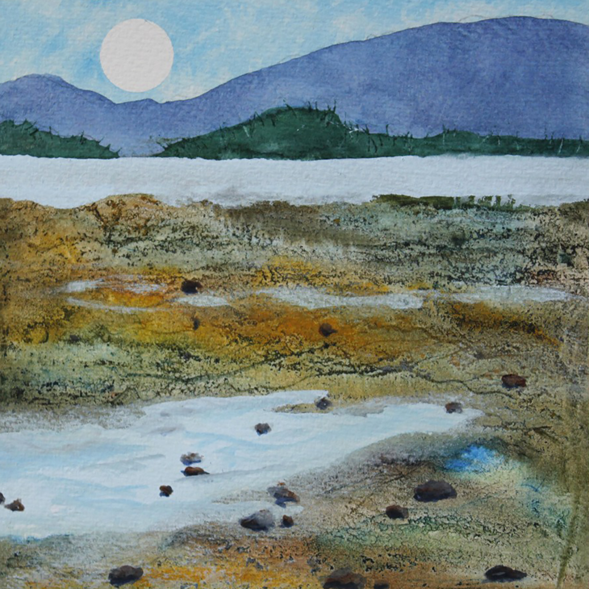 Painting by teaching artist Nan Rumpf
