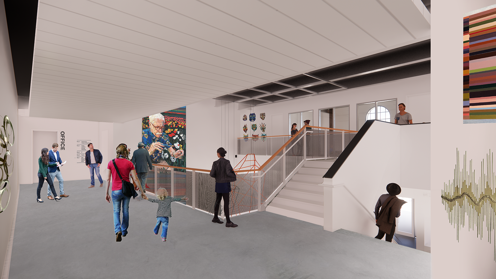 Rendering of MCA | Second Floor