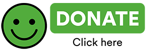 Donate Button, green smiley face