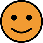 Smiley Face Head Shot