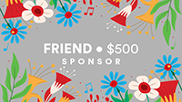 ​Sponsor Button Friend $500