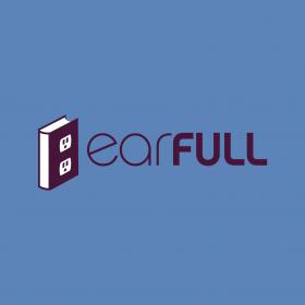 Earfull Logo with power outlet/book