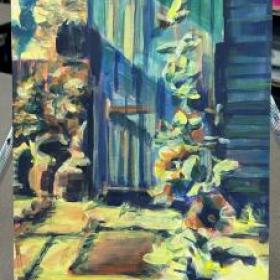 picture of an acrylic painting