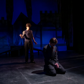 photo of a scene from Hamlet