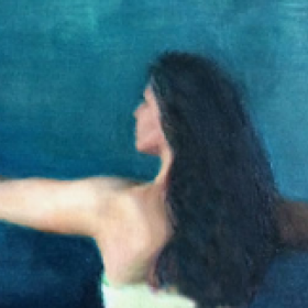 Painting of a female figure 